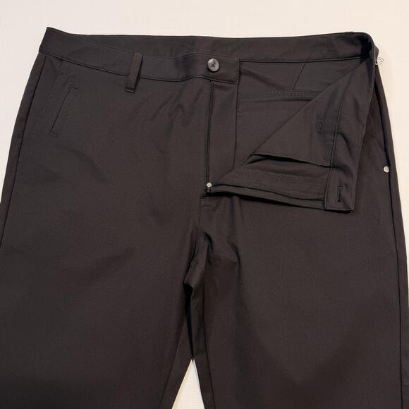 Vuori Pants Mens 38 Black Cascade Tech Chino Stretch Golf Travel Quick Dry V427 - Picture 6 of 15